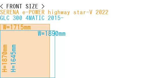 #SERENA e-POWER highway star-V 2022 + GLC 300 4MATIC 2015-